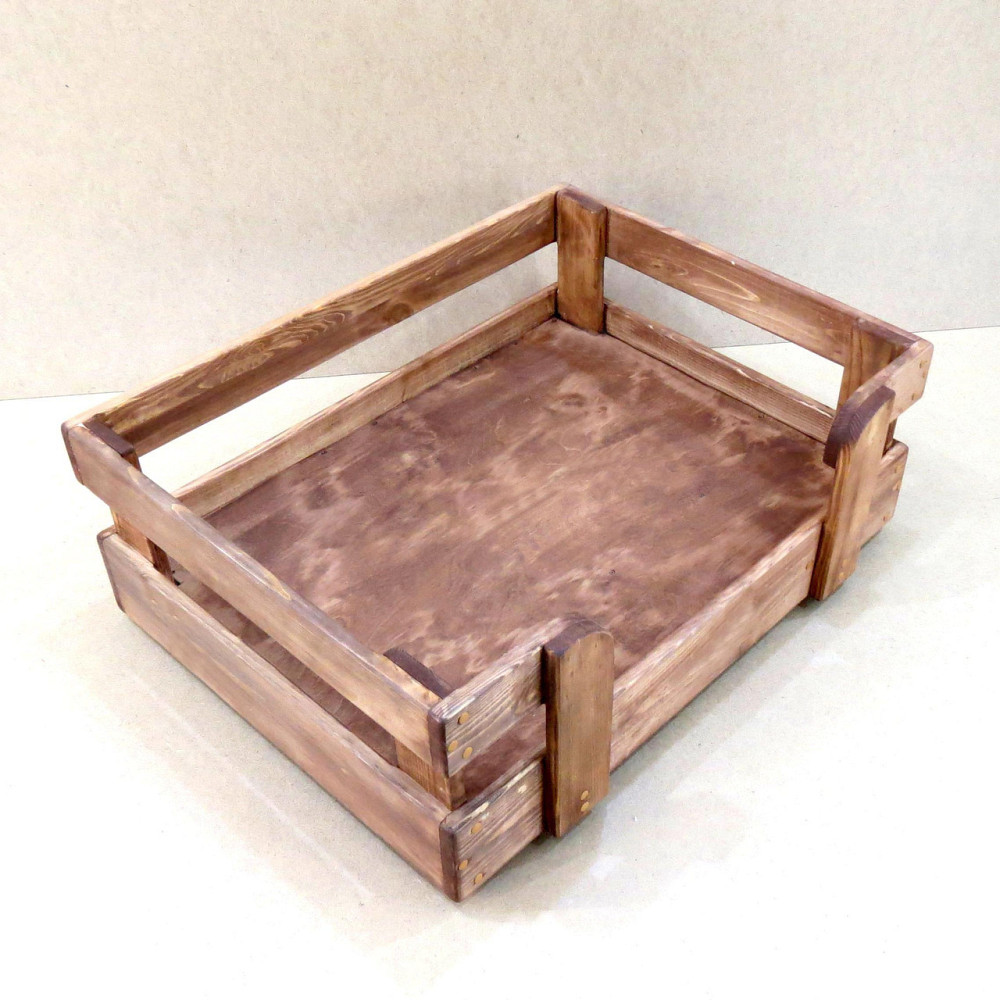 Лежак дерев'яний для собаки "Бонеллі 80х50" капучино Миколаїв - фото 8