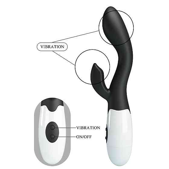 Вібратор PRETTY LOVE Brighty black, 30 function Sex Aura Київ