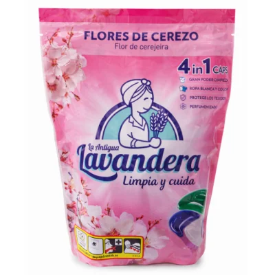 Капсулы для стирки Lavendera универсальные 4в1 цвет вишни 46 шт Львов