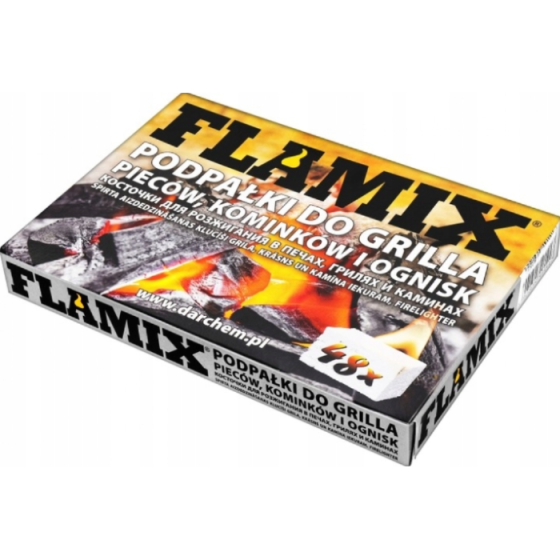 Кубики спиртові для розпалу каміна, гриля та печі 48 шт GRILLI 777442 Код: 012694 Рівне