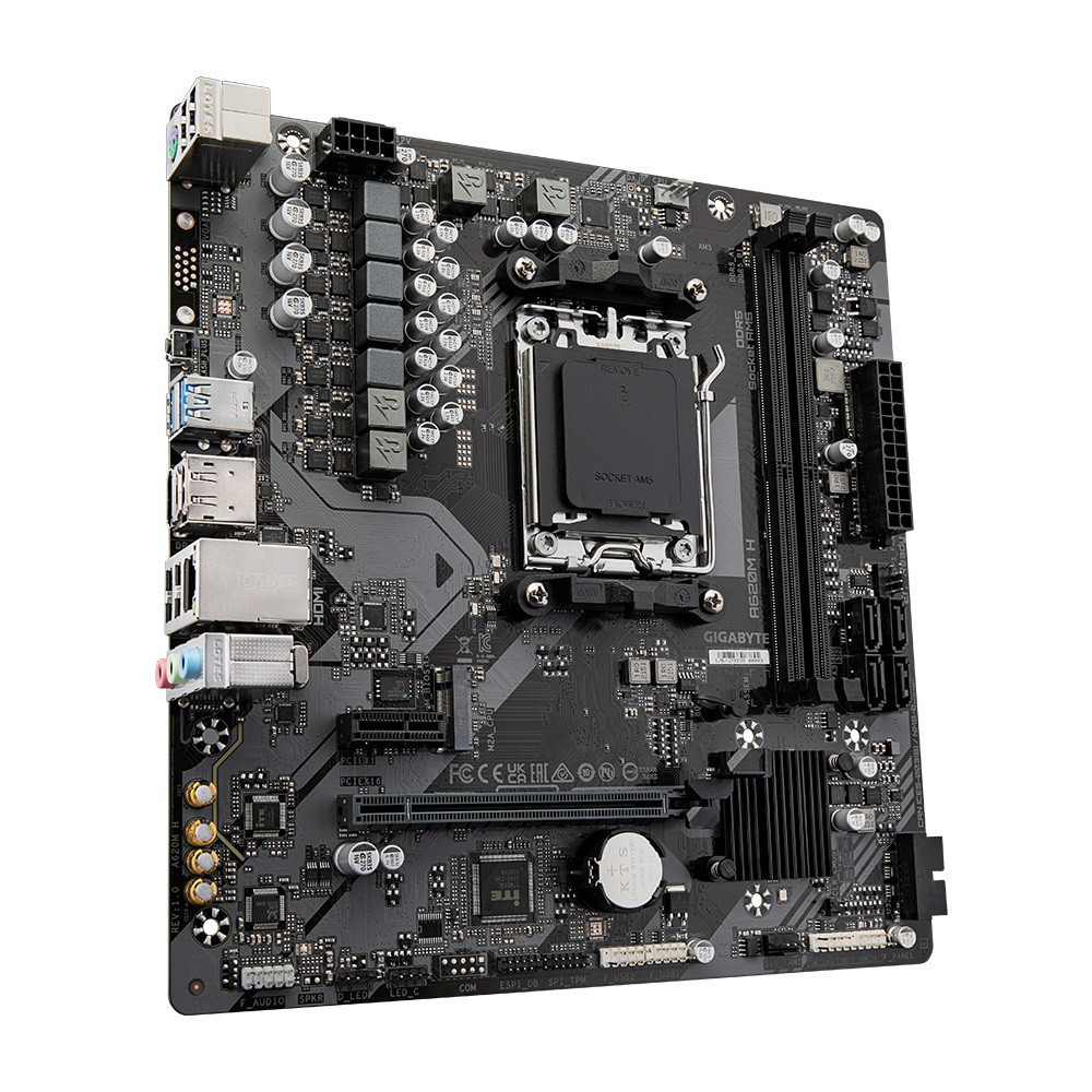 Материнська плата Gigabyte A620M H Socket AM5 без Bluetooth Харьков - изображение 3