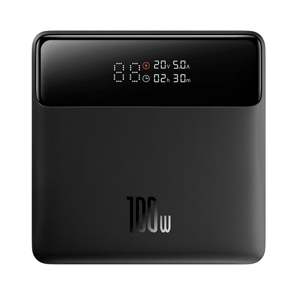 Зовнішній акумулятор Baseus Blade Power Digital Display Fast Charging Power Bank  HD Edition 20000mAh 100W Black Київ - фото 4