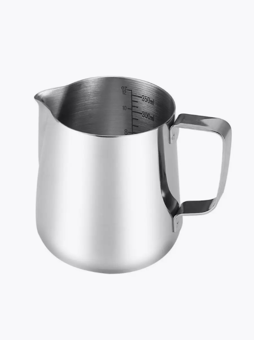 Молочник для спінювання молока пітчер з нержавіючої сталі, 350 мл, піноутворювач для еспресо-капучино, латте Кам'янець-Подільський - фото 9