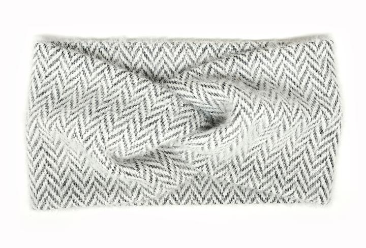 Жіноча пов'язка зимова ангорка кролик Київ - фото 1