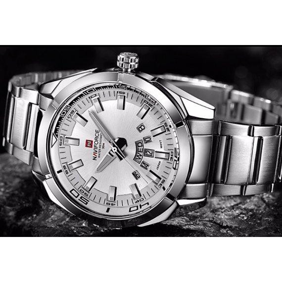 Годинник чоловічий наручний Naviforce Rocket (Сріблястий) Вінниця - фото 9