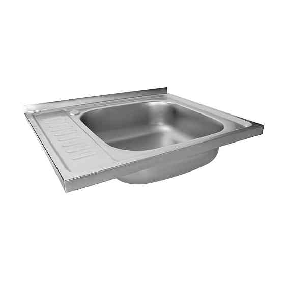 Кухонна мийка з нержавіючої сталі Valeso САТИН 6050 R (0,7/160 мм) Коломыя