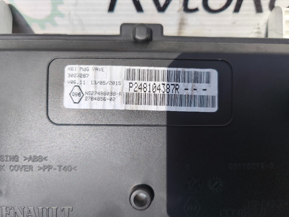 Панель приладів (спідометр) Renault Kangoo 2013-2016 (P248104387R) Ковель - изображение 4