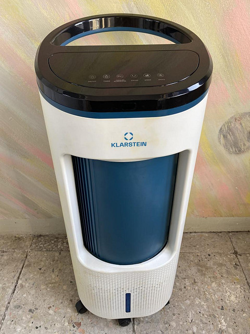 Б/в Охолоджувач повітря Klarstein IceWind Plus Smart 4-в-1, Wi-Fi, 7 л, іонізатор, вентилятор, зволожувач, очищувач Київ - фото 1