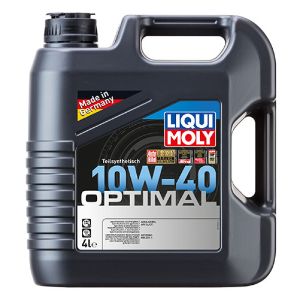 Моторне масло Liqui Moly Optimal 10W-40 4л Львів - фото 1