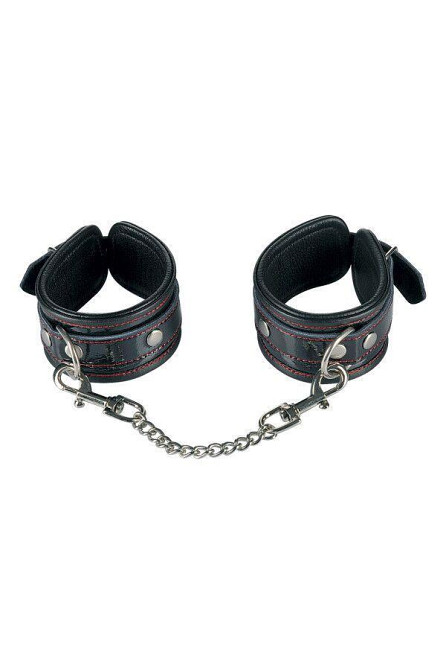Наручники Fetish Tentation Premium Patent leather handcuffs Sex Aura Київ - фото 2
