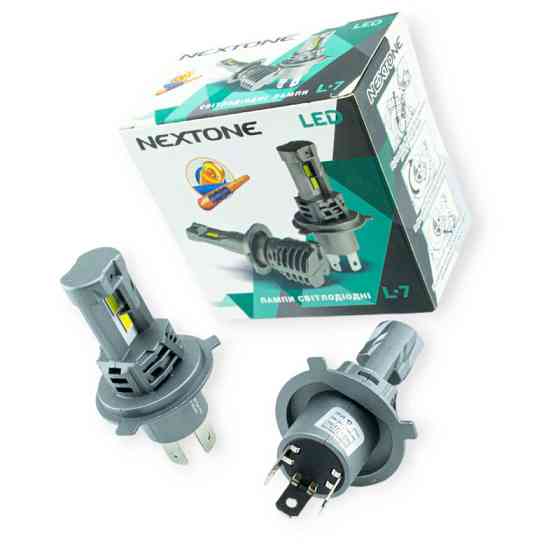 Автолампа H4 12V Nextone L7 25W 6000K 6000L радиатор LED Мукачево