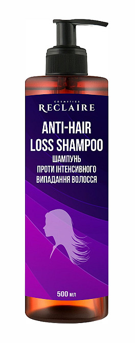 Шампунь против интенсивного выпадения волос Reclaire cosmetics 500 мл Киев - изображение 1