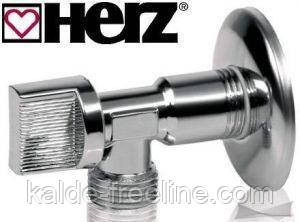 Кран для води Herz 1/2"-3/8" хромований Харків - фото 1