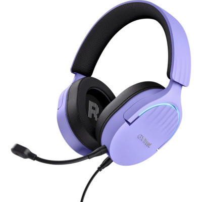 Наушники Trust GXT 490 Fayzo 7.1 USB-A Purple (25303) Винница - изображение 1