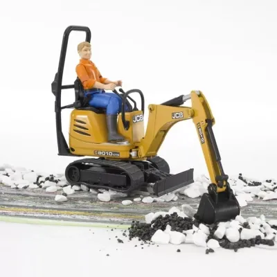 Спецтехніка Bruder Міні-екскаватор CAT з фігуркою (62002) Вінниця - фото 5