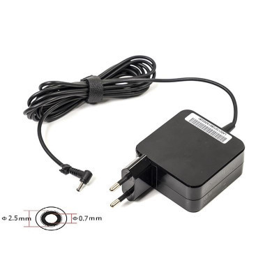 Блок живлення до ноутбуку PowerPlant ASUS 220V, 19V 40W 2.1A (2.5*0.7) wall mount (WM-AS40F2507) Вінниця - фото 1