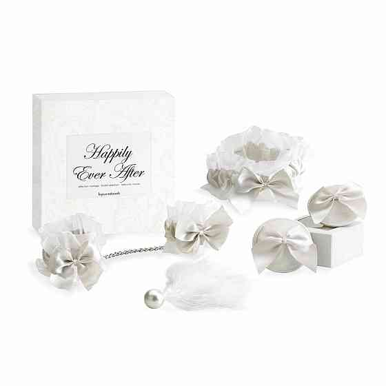 Подарунковий набір Bijoux Indiscrets Happily Ever After, White Label, 4 аксесуари для задоволення Sex Aura Київ