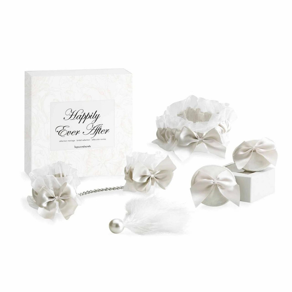 Подарунковий набір Bijoux Indiscrets Happily Ever After, White Label, 4 аксесуари для задоволення Sex Aura Київ - фото 1