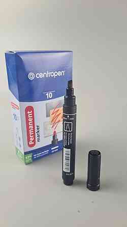 Маркер перманентний 1.0-4,6mm скошений тм Centropen код8576 (10 шт.) Харків