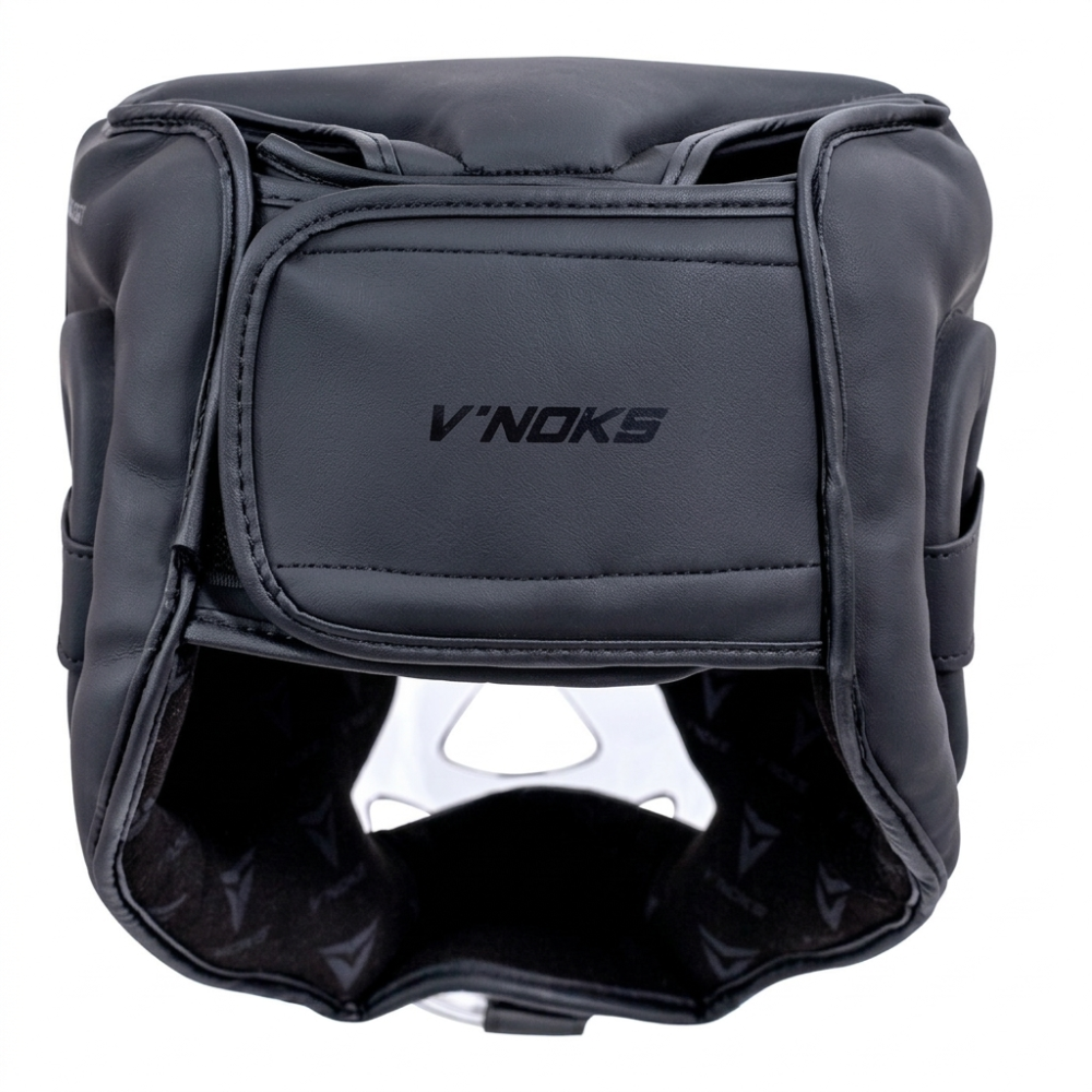 Боксерський шолом V`Noks Ultima Black S/M Кам'янське - фото 14