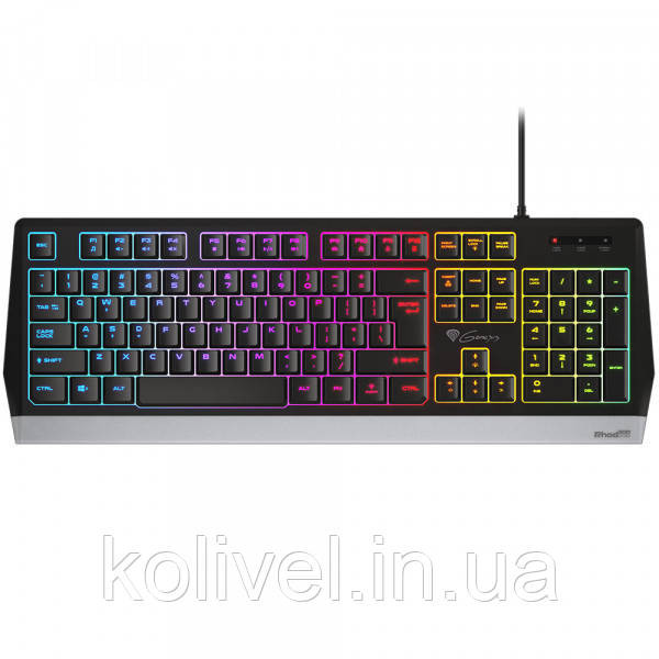 Клавіатура ігрова Genesis Rhod 300 RGB Backlight 104 USB чорна (NKG-1823) Киев - изображение 1