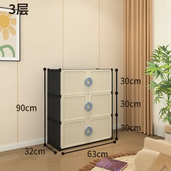 Полка - шкаф для обуви / Органайзер на 3 секции SNG06 Коломия