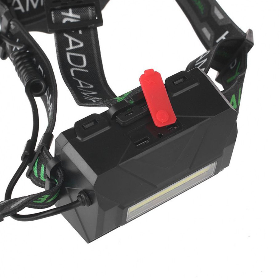 Аккумуляторный налобный многофункциональный военный фонарь с LED освещением WATTON WT-247 дальностью 250-400 м Каменец-Подольский - изображение 5