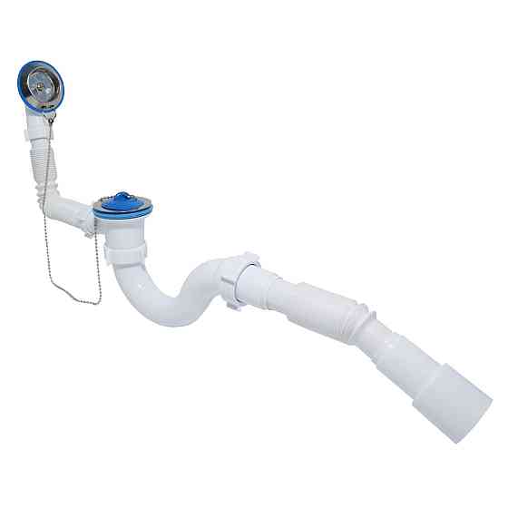 Сифон Waterstal А-40089 для ванни з перел. 1 1/2″, з гнучкою трубою Киев