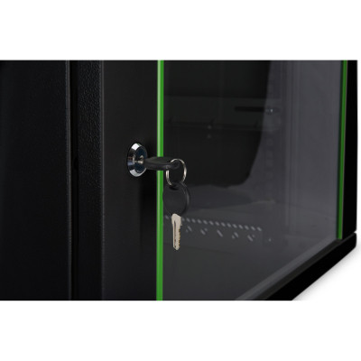 Шафа настінна Digitus Wall Mounting Dynamic Basic 19" 7U 600x600, RAL 9005 (DN-1907U-6/6-EC-SW) Вінниця - фото 4