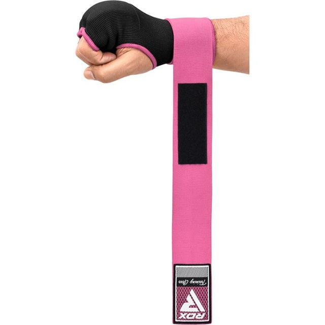 Бинти-рукавиці RDX IS2 Inner Straps Pink S Кам'янське - фото 3