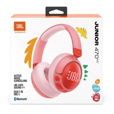 Навушники JBL JR 470 NC Pink (JBLJR470NCPIK) Вінниця - фото 8