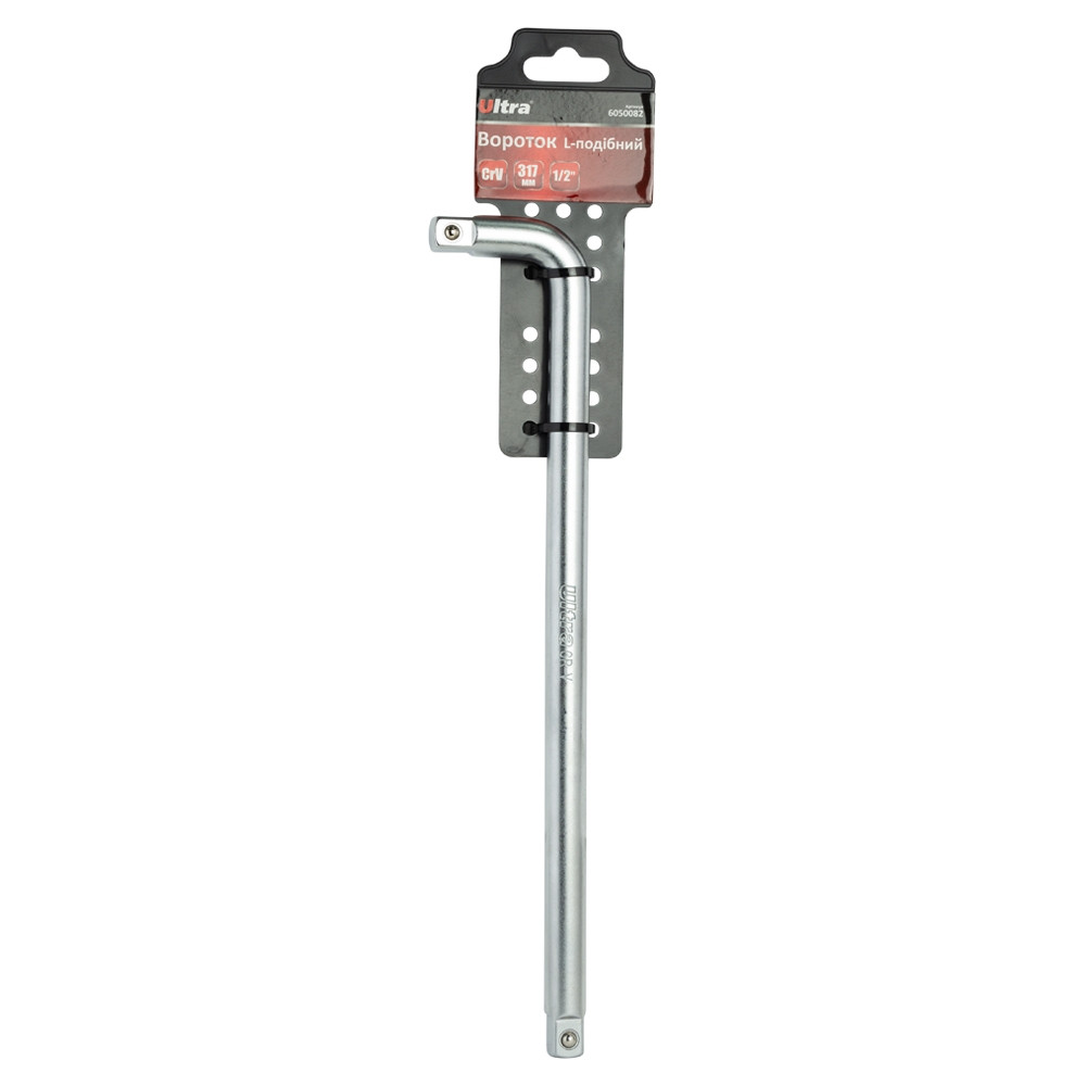Ultra Вороток L-образный ½" 300мм CrV ULTRA (6050082) Коломыя - изображение 2