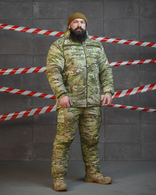 Зимний тактический костюм TASLAN Oblivion водонепроницаемый мультикам ВТ3759 Одесса - изображение 1