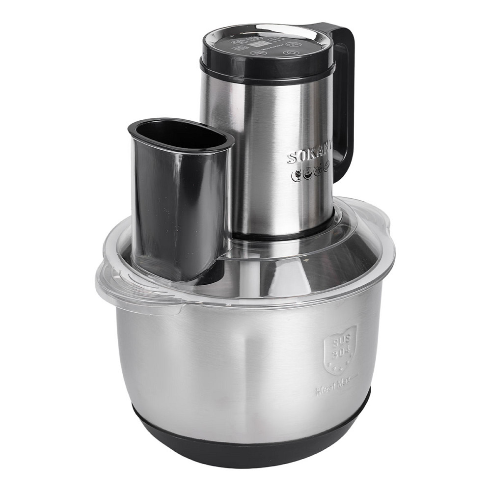 Sokany Чопер подрібнювач кухонний електричний 800 Вт з чашею на 3,5 літра м'ясорубка Sokany SK- Коломия - фото 8