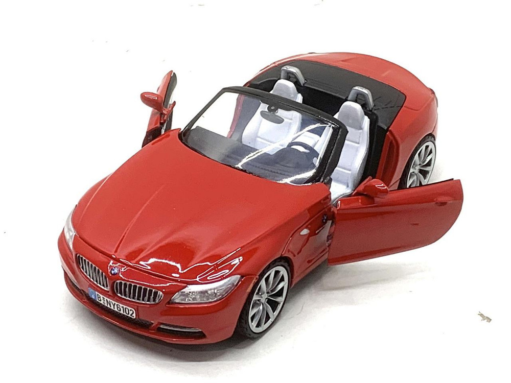Машина Автосвіт BMW Z4 інерційна відчиняються двері капот 1:24 Червона (AP-1933) Чернігів - фото 2