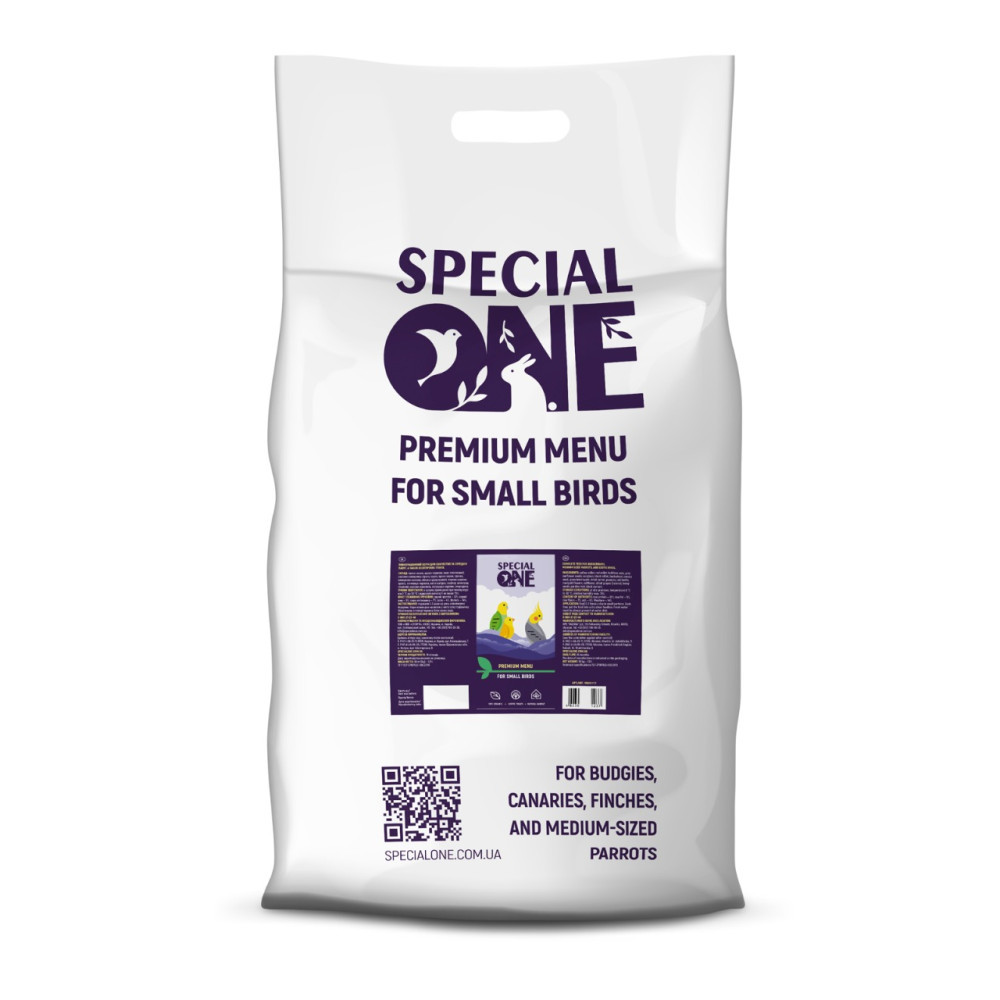 Полнорационный корм TM Special One для волнистых и средних попугаев, а также экзотических птиц 10 кг. Киев - изображение 2