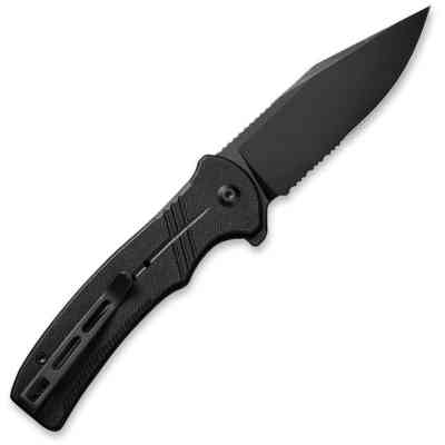 Нож Civivi Cogent Serrated, Black G10, Darkwash (C20038E-1) Винница