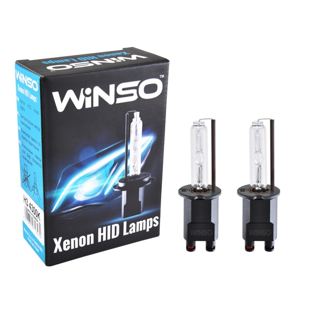 Ксеноновая лампа Winso H3 4300K, 85V, 35W PK22s KET, 2шт Київ - фото 1