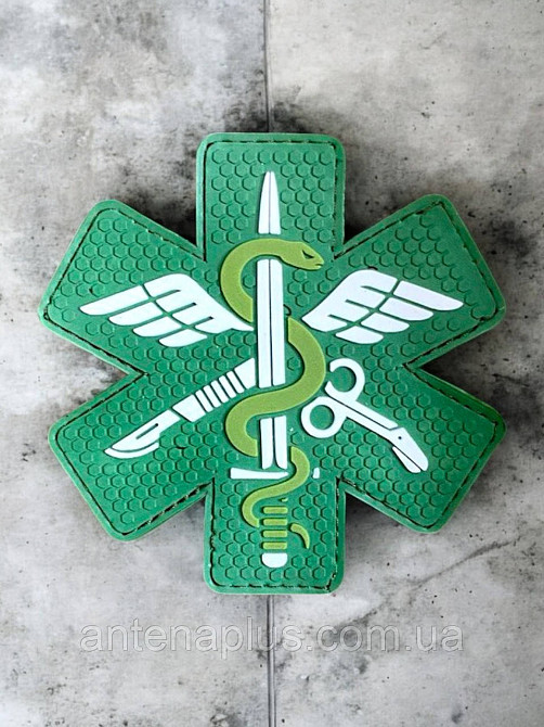 «Такмед лого» польовий шеврон \ патч Київ - фото 1