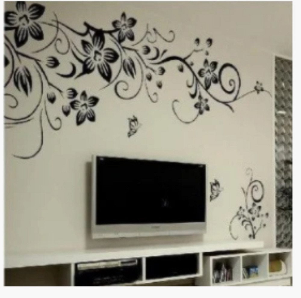 Наклейка декоративна Квіти Київ - фото 2