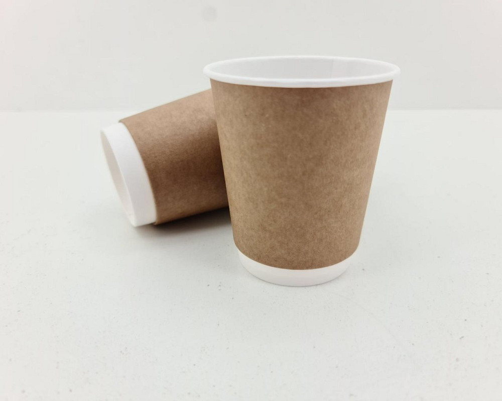 Склянка картонна 2-шарова 300 мл (8oz) "KRAFT Маестро (20 шт.) Харків - фото 5