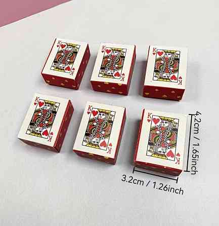 Міні набір гральних карт у коробці, 1 комплект Київ