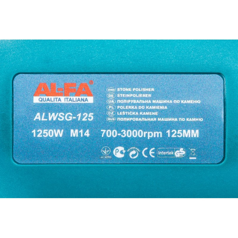 Полірувальна шліфмашина по камецю з подачею води  ALFA 125 мм – 1250 Вт Львів - фото 8