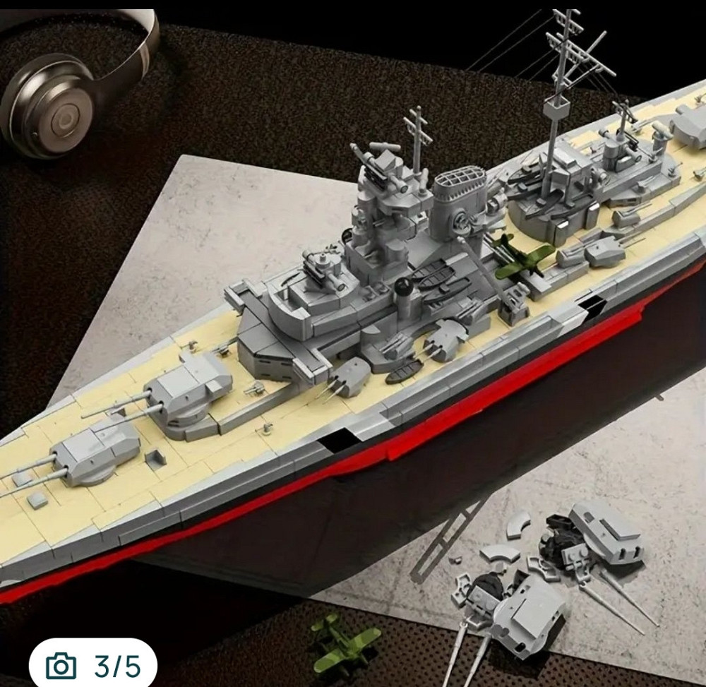 Конструктор Военный корабль Гэри (2228 деталей) Харьков - изображение 3