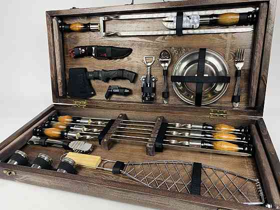 Подарочные наборы шампуров Grill Master. Оригинальный подарок мужчине, папе, куму, другу Тернополь