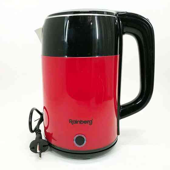 Електрочайник зручний Rainberg, Чайник електро, Електрочайник індикатором увімкнення AL-18 Івано-Франківськ