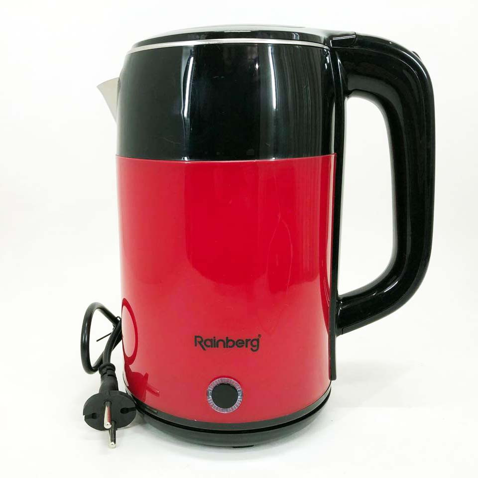 Електрочайник зручний Rainberg, Чайник електро, Електрочайник індикатором увімкнення AL-18 Івано-Франківськ - фото 6