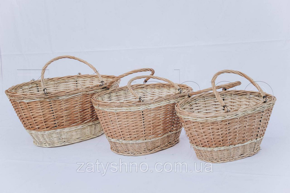 Корзина на Пасху маленькая | корзинка пасхальная | плетеная корзина на Пасху из лозы Киев - изображение 4