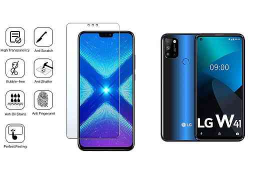 Защитное стекло NeoGlass для LG W41, LG W41 Plus, LG W41 Pro – ультрапрозрачное и устойчивое Киев