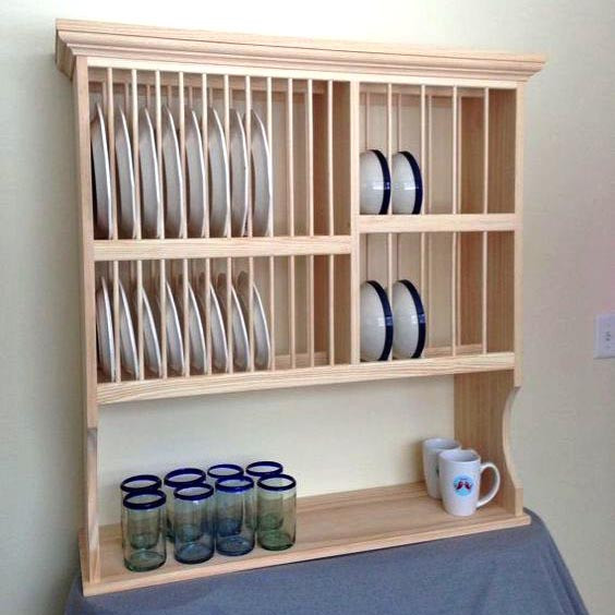 Полка для тарелок и блюд 